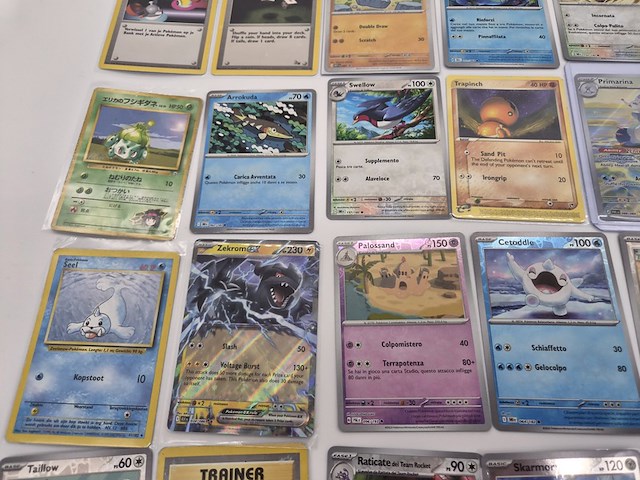 Ca. 48x pokémon kaarten: zeldzame, vintage, holo's en overig - afbeelding 8 van  13