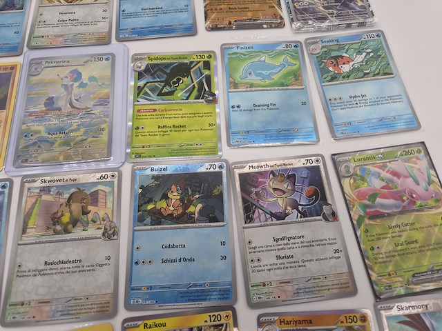 Ca. 48x pokémon kaarten: zeldzame, vintage, holo's en overig - afbeelding 9 van  13