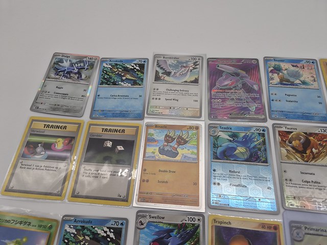 Ca. 48x pokémon kaarten: zeldzame, vintage, holo's en overig - afbeelding 11 van  13
