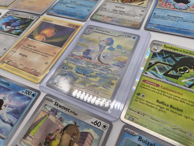 Ca. 48x pokémon kaarten: zeldzame, vintage, holo's en overig - afbeelding 12 van  13