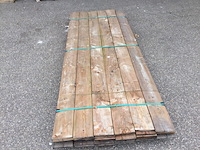 Ca. 48x tuinplanken lang 240 cm, breed 15 cm - afbeelding 2 van  3