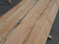 Ca. 49x douglas planken, 3,2 x 15 x 400 cm - afbeelding 3 van  5