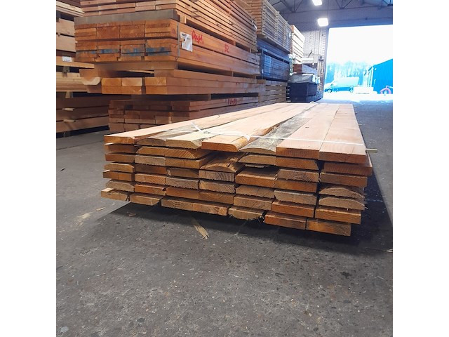 Ca. 49x douglas planken, 3,2 x 15 x 400 cm - afbeelding 5 van  5