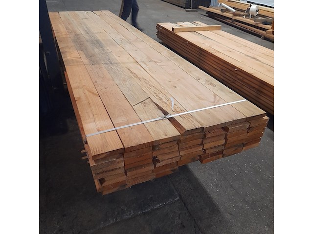 Ca. 49x douglas planken, 3,2 x 15 x 400 cm - afbeelding 1 van  6