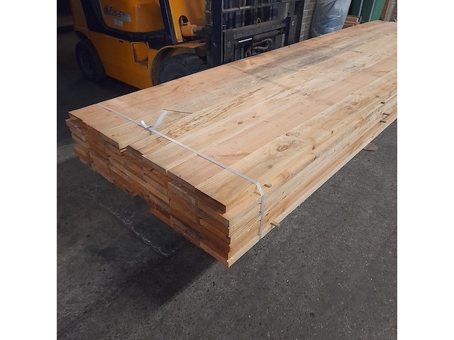 Ca. 49x douglas planken, 3,2 x 15 x 400 cm - afbeelding 3 van  6
