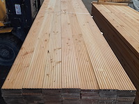Ca. 49x douglas vlonderplank geschaafd, 2,7 x 14,3 x 400 cm - afbeelding 2 van  7
