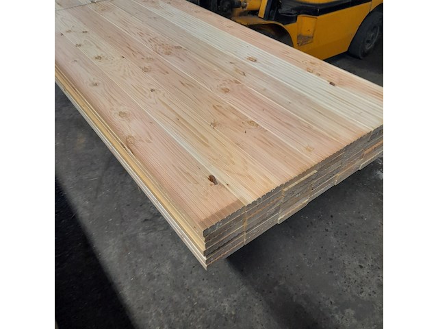 Ca. 49x douglas vlonderplank geschaafd, 2,7 x 14,3 x 400 cm - afbeelding 5 van  7