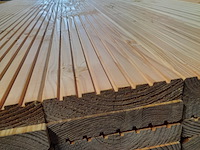 Ca. 49x douglas vlonderplank geschaafd, 2,7 x 14,3 x 400 cm - afbeelding 6 van  7