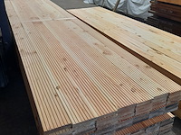 Ca. 49x douglas vlonderplank geschaafd, 2,7 x 14,3 x 400 cm - afbeelding 1 van  6