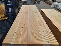 Ca. 49x douglas vlonderplank geschaafd, 2,7 x 14,3 x 400 cm - afbeelding 2 van  6