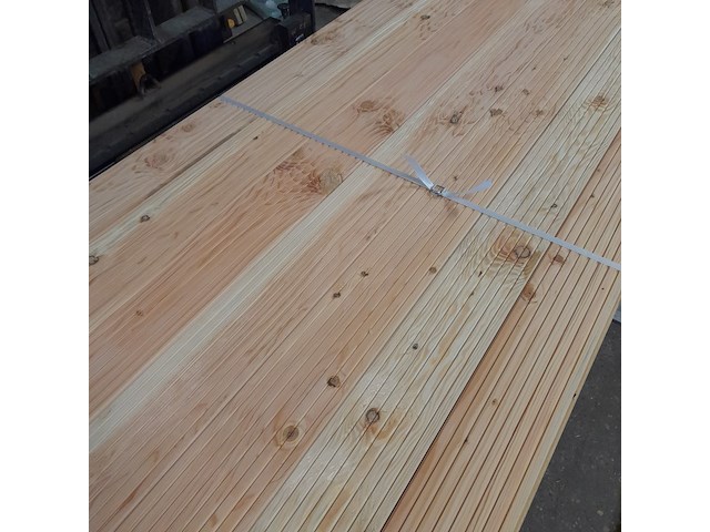 Ca. 49x douglas vlonderplank geschaafd, 2,7 x 14,3 x 400 cm - afbeelding 4 van  6