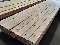 Ca. 49x grenen vloerdeel met mes en groef, 2,1 x 14,7 x 510 cm - afbeelding 7 van  7