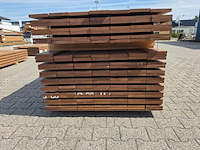 Ca. 49x guyana ipé planken geschaafd, 21x145mm, lengte 215cm - afbeelding 3 van  3