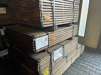 Ca. 49x guyana ipé planken geschaafd, 25x140mm, lengte 125cm - afbeelding 4 van  4