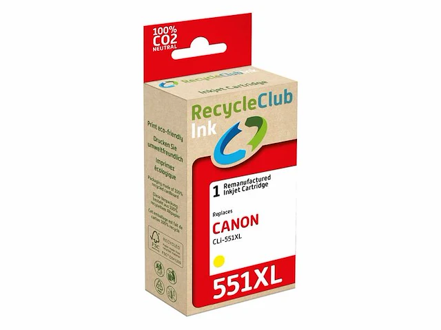Ca. 49x inktcartridges voor canon pgi-550xl en pgi-551xl, recycleclub - afbeelding 3 van  4