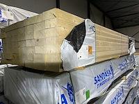 Ca. 49x vuren balken geschaafd, 71x171mm, lengte 420cm - afbeelding 2 van  3