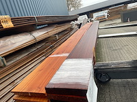 Ca. 4x aziatisch ceder geschaafd, 26x155mm, lengte 1/300cm, 1/360cm, 2/390cm - afbeelding 1 van  3