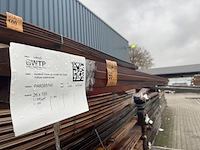 Ca. 4x aziatisch ceder geschaafd, 26x155mm, lengte 1/300cm, 1/360cm, 2/390cm - afbeelding 2 van  3