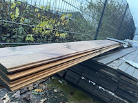 Ca. 4x douglas veer en groef, 18x185mm, lengte 500cm - afbeelding 2 van  3