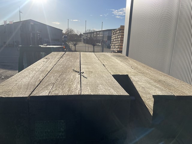 Ca. 4x guyana teak dragline schotten, 20x100mm, lengte 2/180cm, 2/200cm - afbeelding 1 van  3