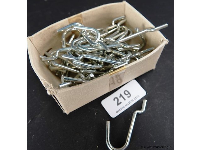 Ca. 50 haken voor winkeldisplay h6cm - afbeelding 2 van  3