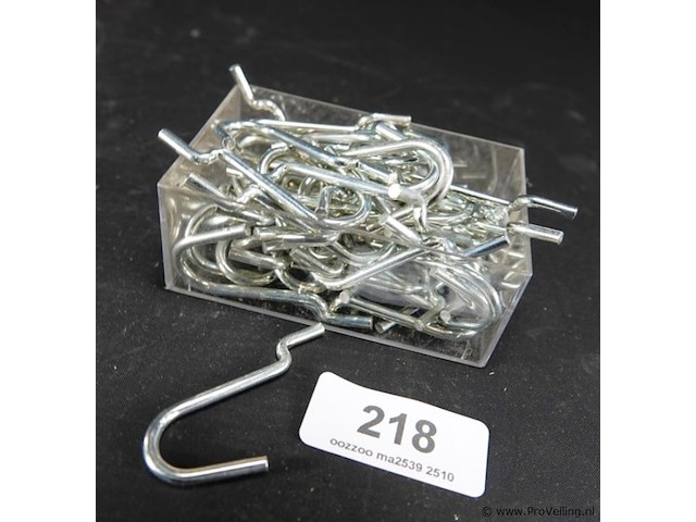 Ca. 50 haken voor winkeldisplay h6cm - afbeelding 1 van  3