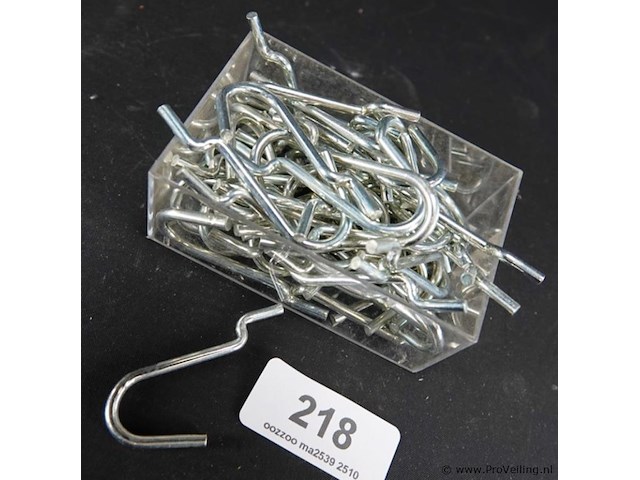 Ca. 50 haken voor winkeldisplay h6cm - afbeelding 2 van  3