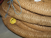 Ca 50 m drainageslang met diameter 78 mm op rol met enkele koppelstukken. - afbeelding 2 van  2