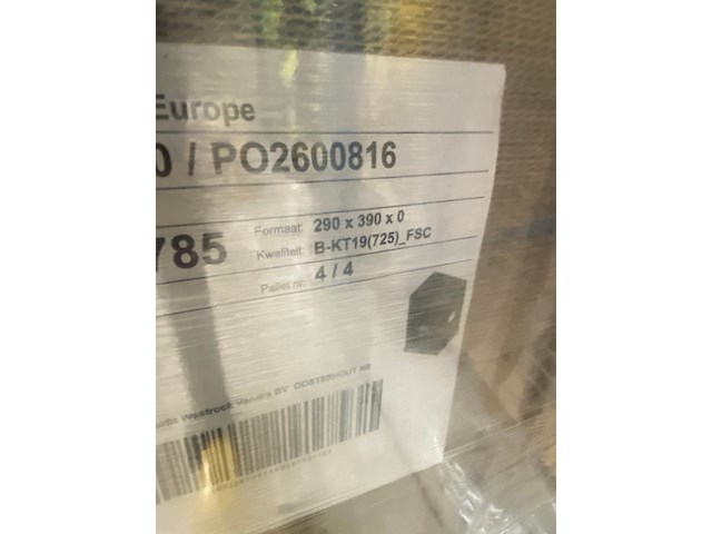 Ca. 5000x kartonnen tussenleggers, bruin - afbeelding 4 van  5