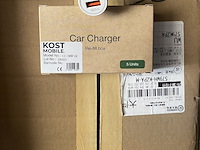 Ca. 500x auto-adapter, kost mobile, usb-a en usb-c - afbeelding 1 van  3