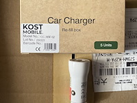 Ca. 500x auto-adapter, kost mobile, usb-a en usb-c - afbeelding 2 van  3