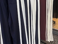 Ca. 500x broeken, met witte streep, rood/blauw - afbeelding 1 van  2