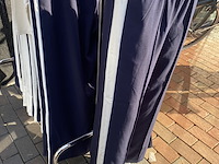 Ca. 500x broeken, met witte streep, rood/blauw - afbeelding 2 van  2