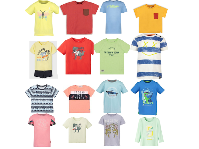 Ca. 500x kinderkleding, noppies, moodstreet, babyface etc. - afbeelding 1 van  6