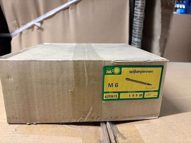 Ca. 500x spijkerpen 155mm wwo, m6 - afbeelding 3 van  7