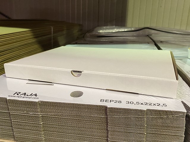 Ca. 500x verzend (brievenbus) doosjes a4, wit - afbeelding 3 van  3