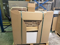 Ca. 500x verzenddozen 19x19x13cm met autolockbodem, bruin - afbeelding 1 van  4