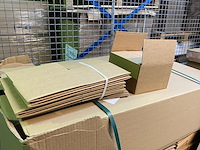 Ca. 500x verzenddozen 19x19x13cm met autolockbodem, bruin - afbeelding 2 van  4