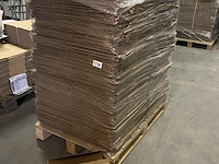 Ca. 500x verzenddozen 38x38x17cm, bruin - afbeelding 1 van  2