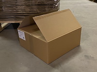 Ca. 500x verzenddozen 38x38x17cm, bruin - afbeelding 2 van  2