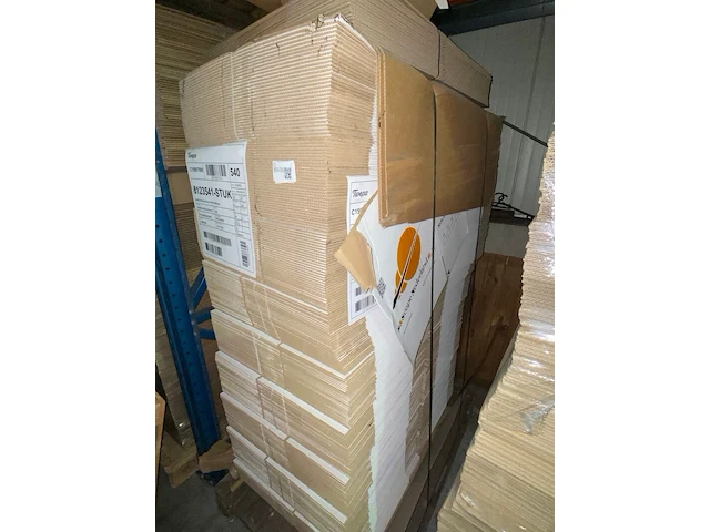 Ca. 500x verzenddozen, wit, 34x23x27cm - afbeelding 1 van  4