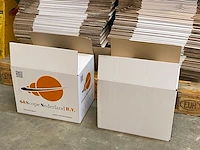 Ca. 500x verzenddozen, wit, 34x23x27cm - afbeelding 2 van  4