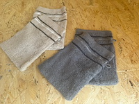 Ca. 500x washand - mixpartij, beige/grijs - afbeelding 1 van  3