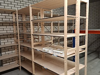 Ca 50mtr houten stelling - afbeelding 2 van  12
