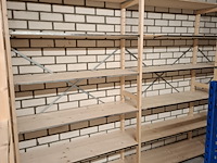 Ca 50mtr houten stelling - afbeelding 3 van  12