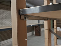 Ca 50mtr houten stelling - afbeelding 4 van  12