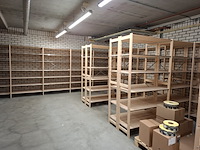 Ca 50mtr houten stelling - afbeelding 5 van  12