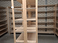 Ca 50mtr houten stelling - afbeelding 7 van  12