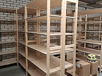 Ca 50mtr houten stelling - afbeelding 8 van  12