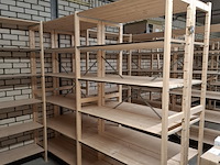 Ca 50mtr houten stelling - afbeelding 10 van  12